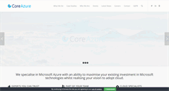 Desktop Screenshot of coreazure.com